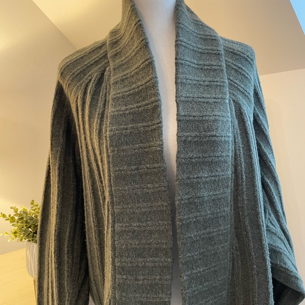 lululemon twin rib sweater wrap cardigan